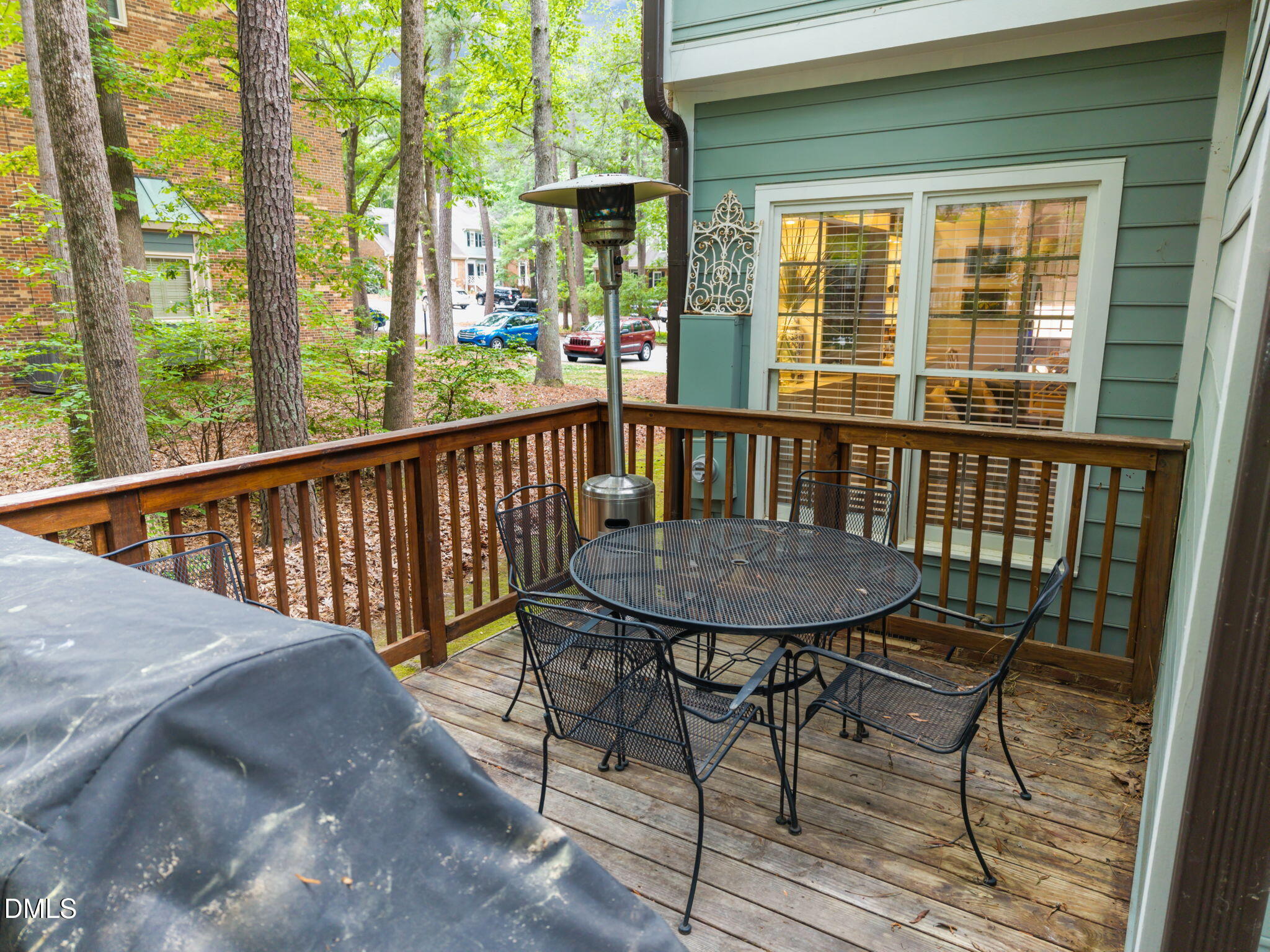 562 Weathergreen Drive Raleigh, NC 27615 - Photo 36 of 47 a view of a chairs on the roof deck