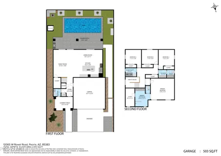 $519,500 | 12065 West Rowel Road, Peoria, AZ 85383