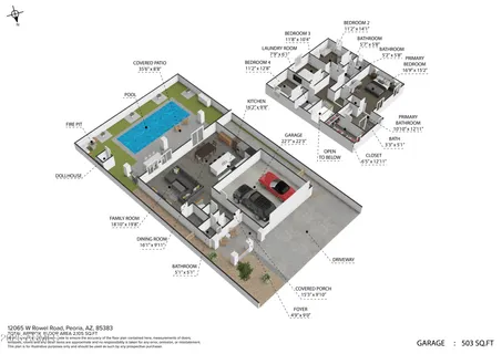 $519,500 | 12065 West Rowel Road, Peoria, AZ 85383