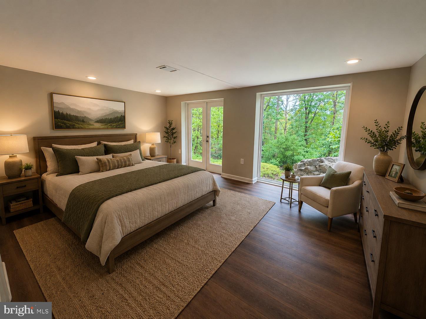 146 Trillium Trail Road Linden, VA 22642 - Photo 15 of 29 Primary Bedroom virtual staging