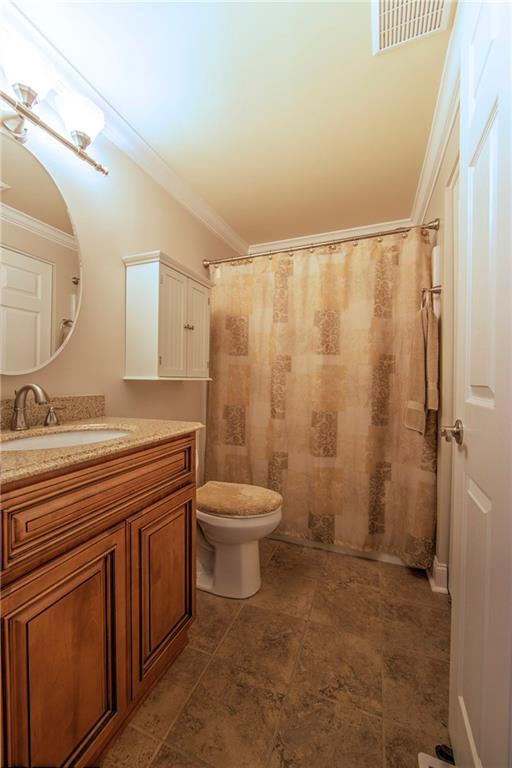 5497 Library Road, Unit 5 Bethel Park, PA 15102 - Photo 13 of 15 Full bath boasts maple vanity, granite counter top, ceramic tile floor and a laundry area with washer and dryer.