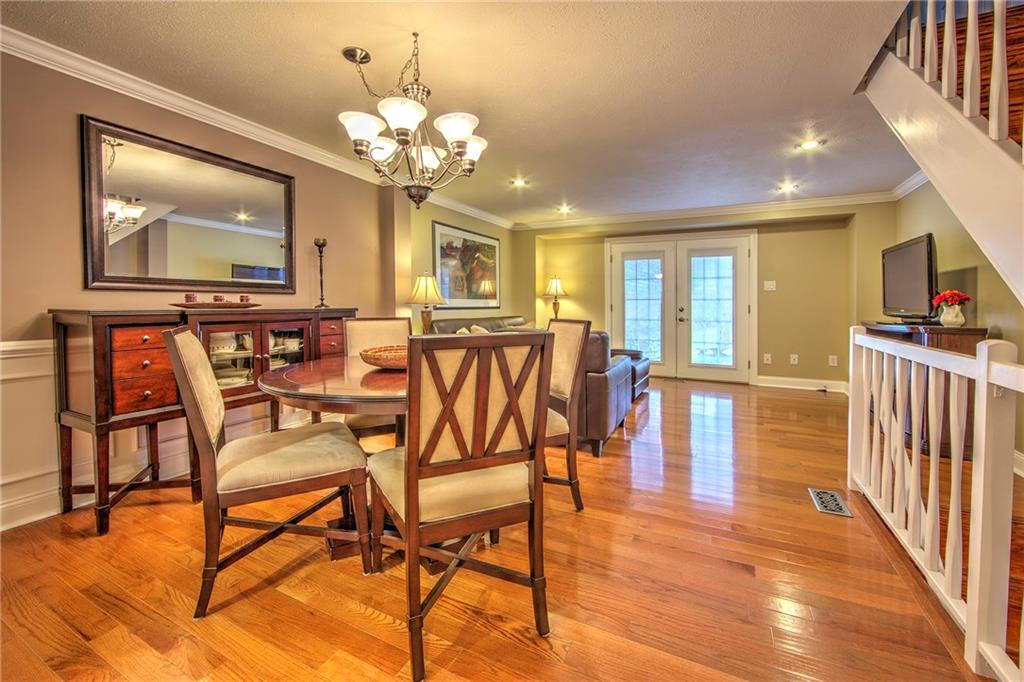 5497 Library Road, Unit 5 Bethel Park, PA 15102 - Photo 5 of 15 Note the crown molding, recessed lighting.