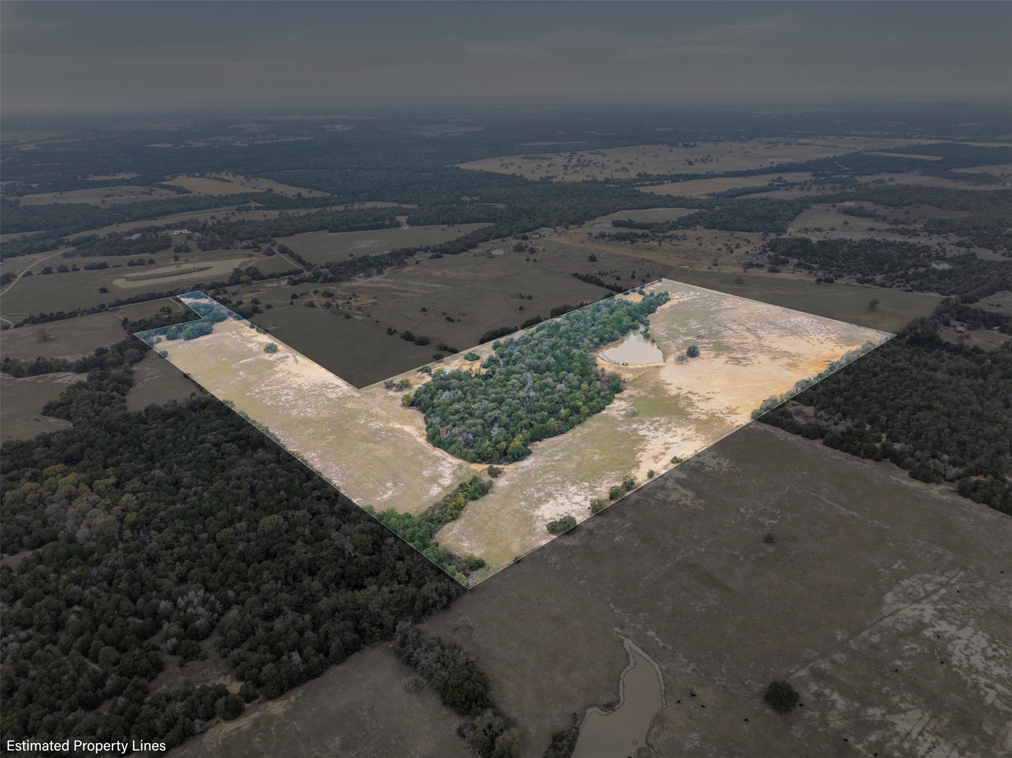 0 Stockade Ranch Road Paige, TX 78659 - Photo 32 of 37 View of property location featuring rural landscape