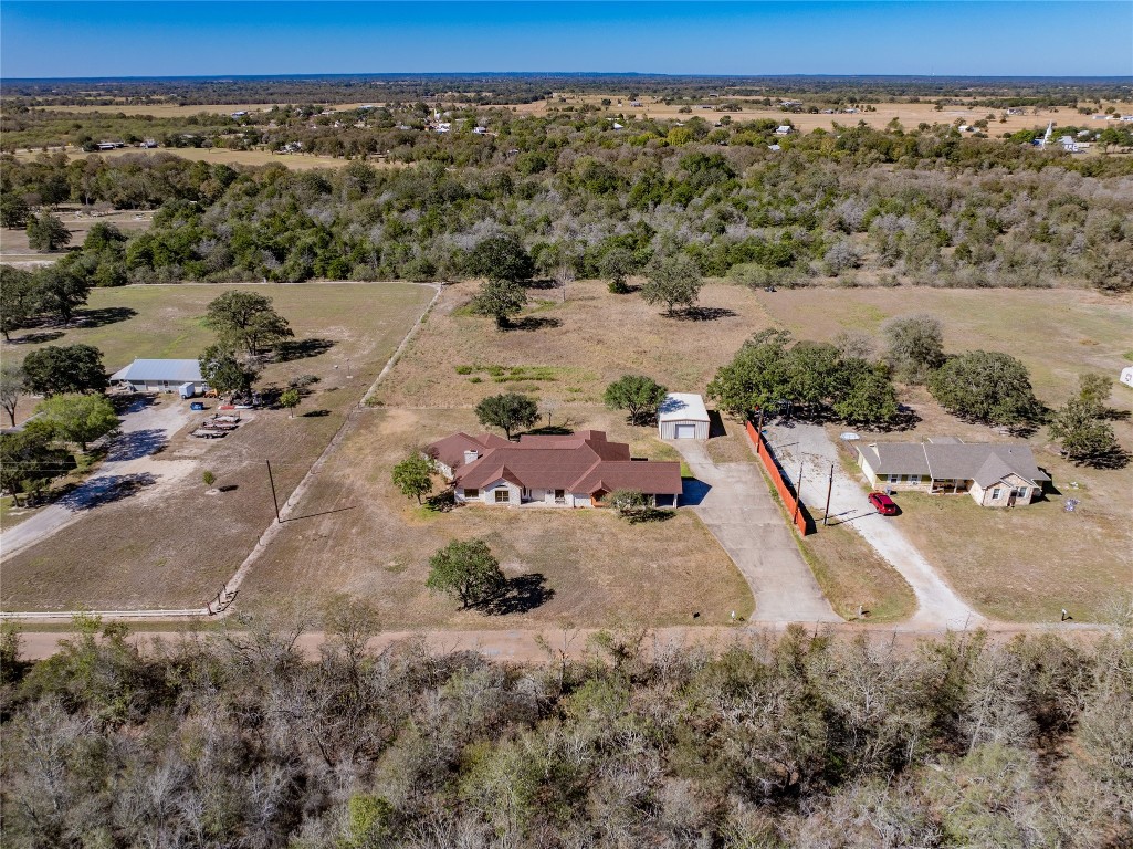 407 Raymond Road La Grange, TX 78945 - Photo 33 of 39 a view of a backyard of a house