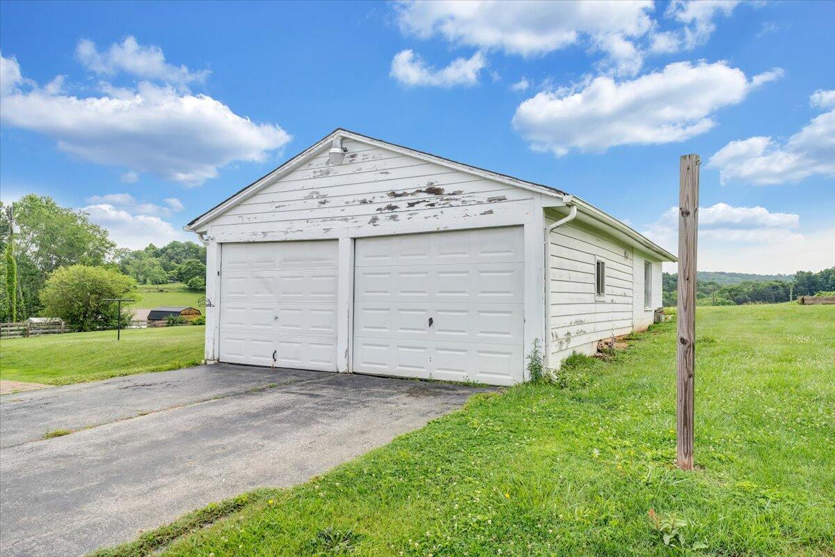 8034 Roanoke Road Fincastle, VA 24090 - Photo 42 of 45 Large detached garage for storage