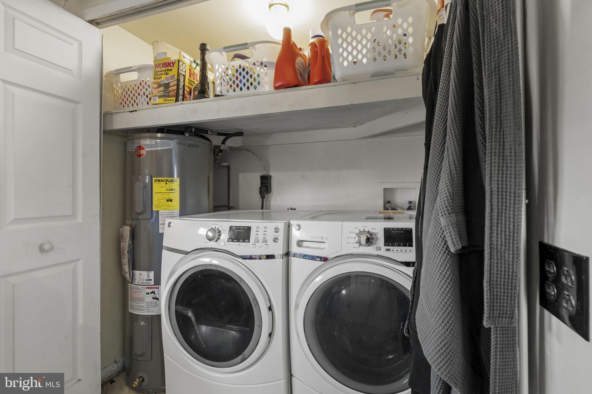 6 Black Walnut Road Levittown, PA 19057 - Photo 28 of 31 Efficient laundry space with storage.