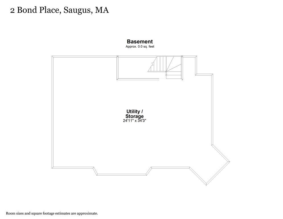 2 Bond Place Saugus, MA 01906 - Photo 42 of 42 a picture of a room with a floor plan