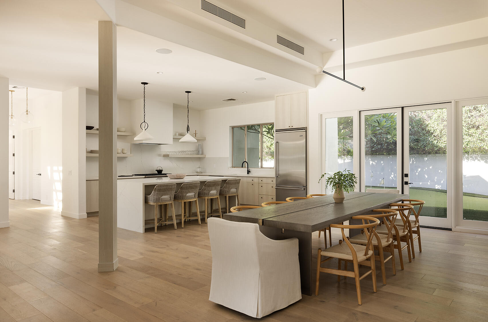 72355 Morningstar Road Rancho Mirage, CA 92270 - Photo 13 of 50 a view of a dining room with furniture window and wooden floor