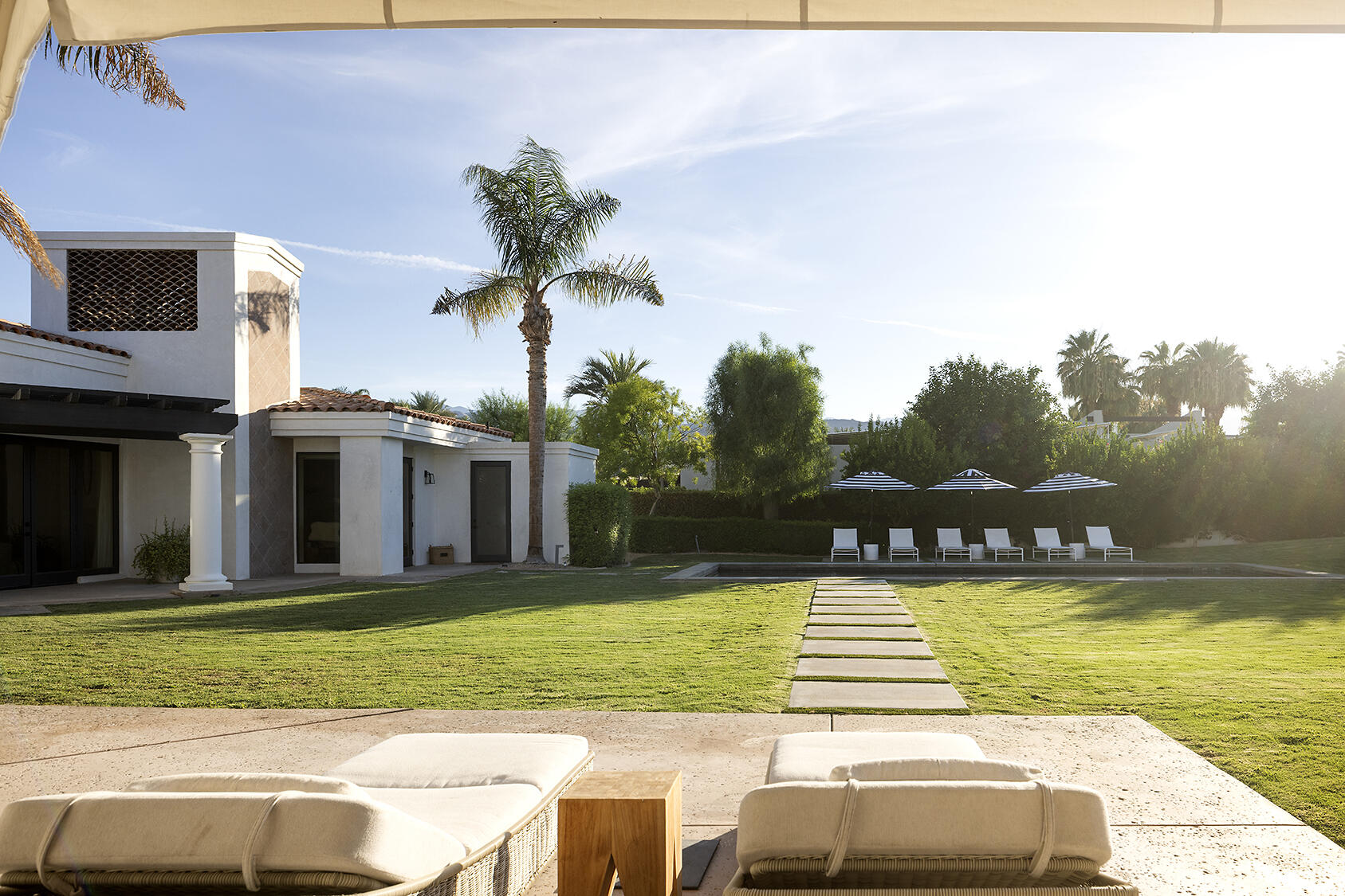 72355 Morningstar Road Rancho Mirage, CA 92270 - Photo 34 of 50 a view of a house with swimming pool