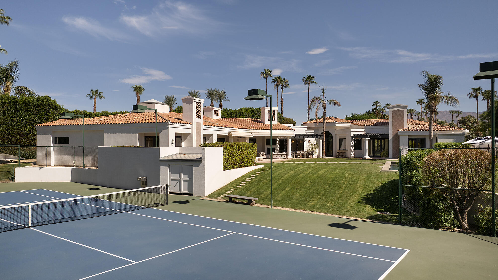 72355 Morningstar Road Rancho Mirage, CA 92270 - Photo 38 of 50 a view of a tennis court