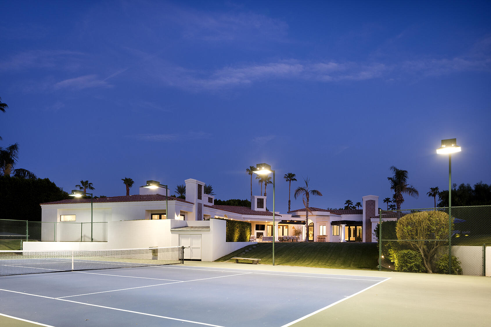 72355 Morningstar Road Rancho Mirage, CA 92270 - Photo 7 of 50 a view of a swimming pool with outdoor seating