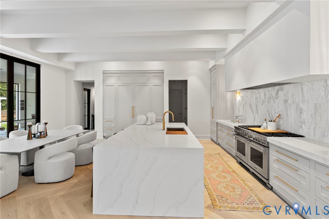 4764 Gooden Trail Quinton, VA 23141 - Photo 5 of 50 Kitchen with light stone counters, double oven ran