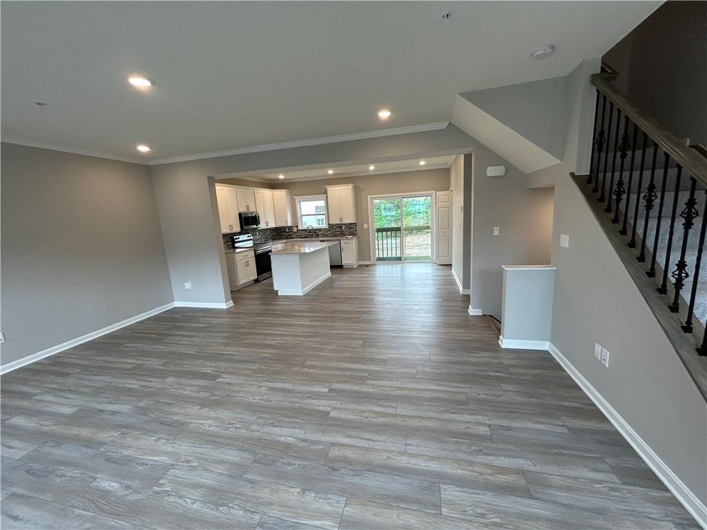 168 Lockheed Drive Coraopolis, PA 15108 - Photo 4 of 6 a view of kitchen and dining room with wooden floor