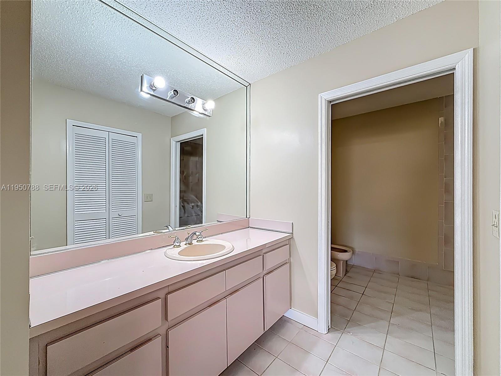 12787 Northwest 10th Lane Miami, FL 33182 - Photo 33 of 48 a bathroom with a sink and a mirror