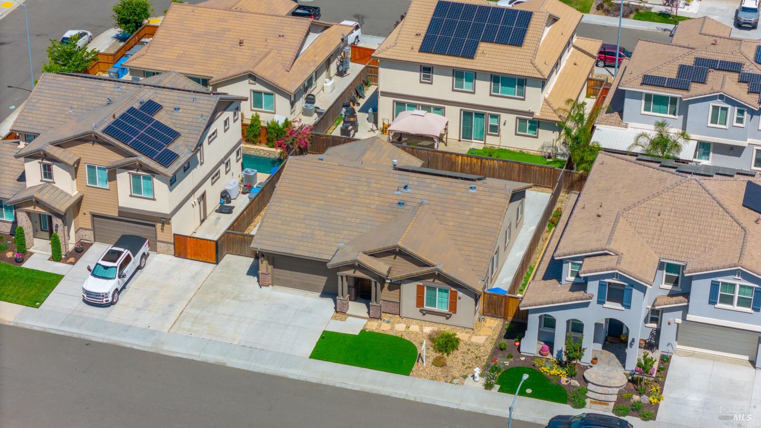 761 Razorbill Street Vacaville, CA 95688 - Photo 41 of 41 an aerial view of multiple houses with a street