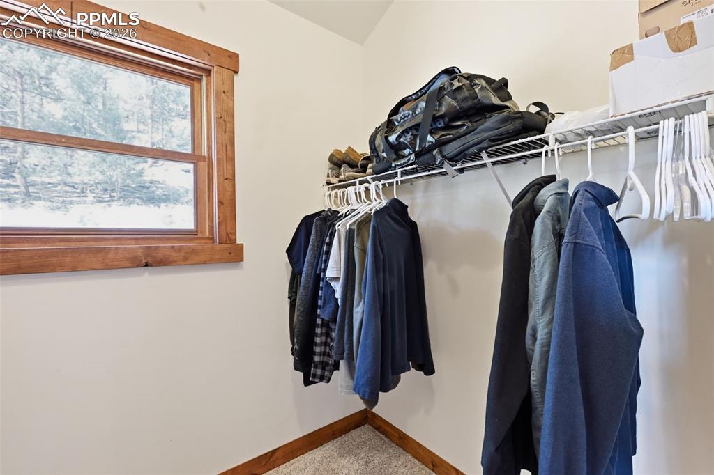 89 Ranch View Road Florissant, CO 80816 - Photo 27 of 50 First walk-in closet for the primary retreat.