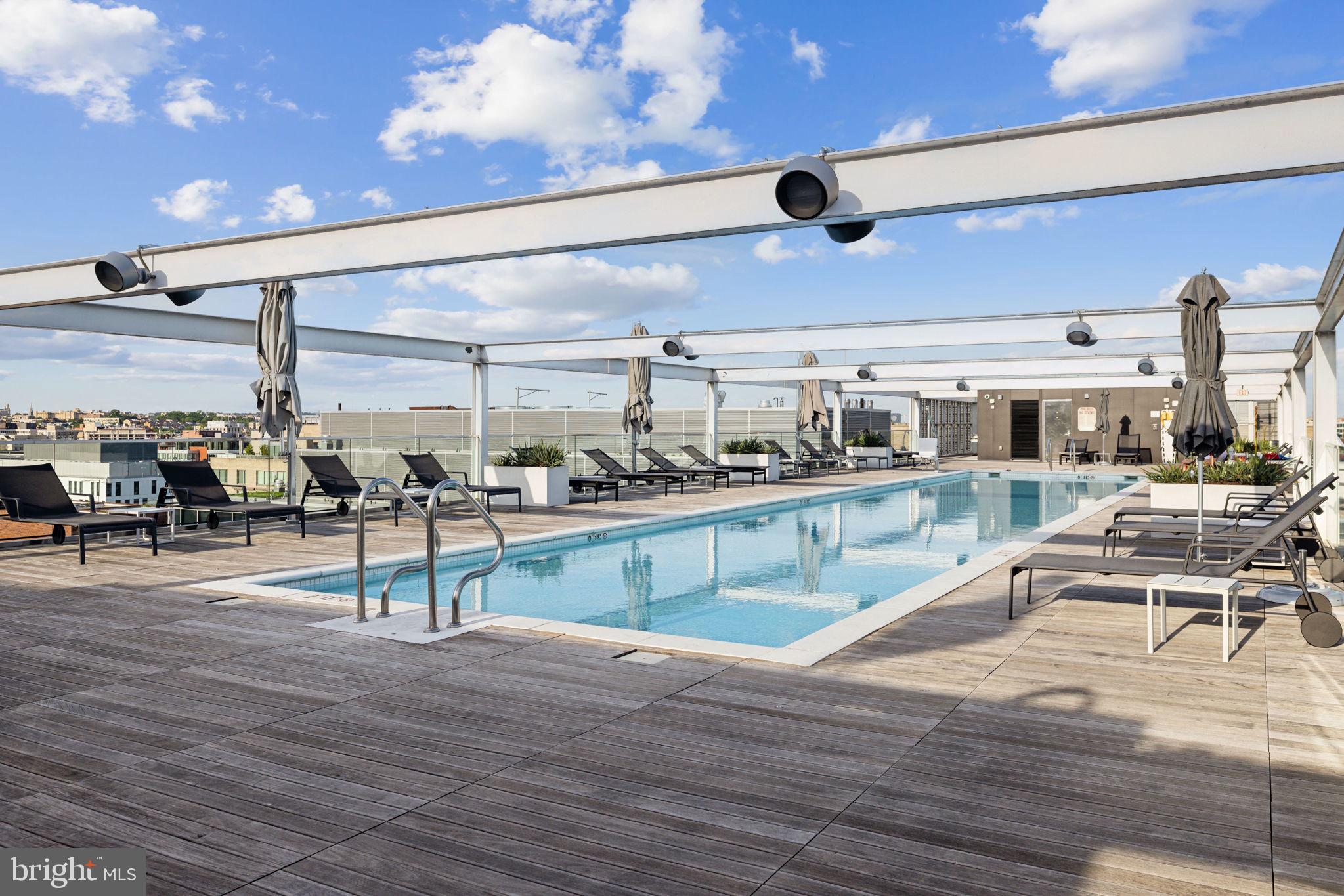 1111 24th Street Northwest, Unit 53 Washington, DC 20037 - Photo 26 of 31 25 Meter Rooftop Pool