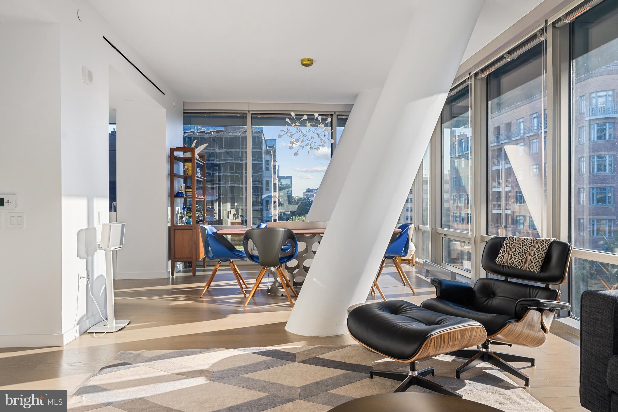 1111 24th Street Northwest, Unit 53 Washington, DC 20037 - Photo 8 of 31 Living looking to Dining