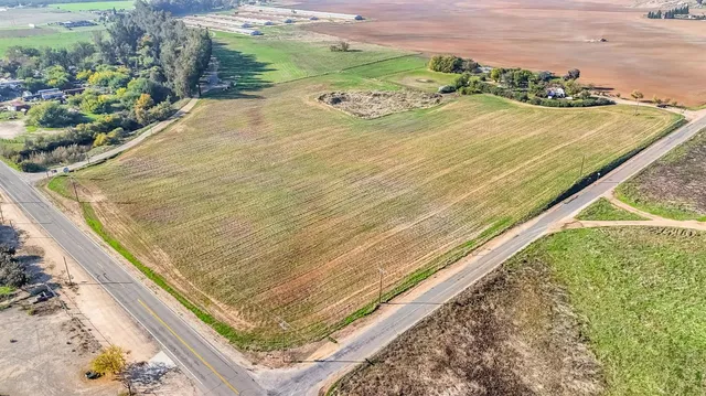a view of a swimming pool with an outdoor space