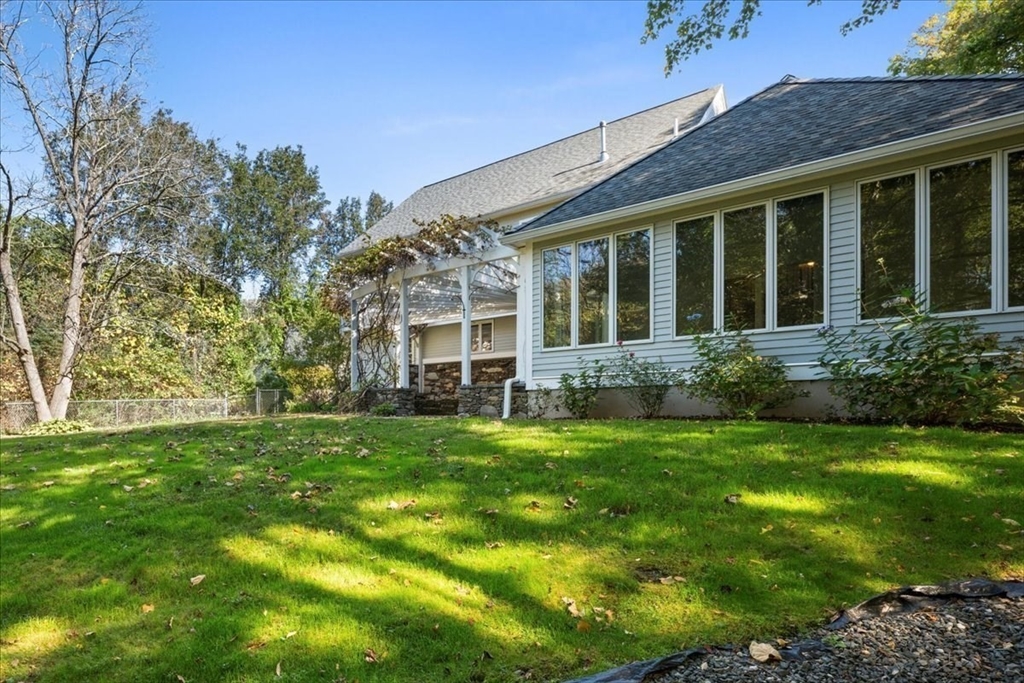 8 Arch Street Shrewsbury, MA 01545 - Photo 38 of 42 a view of a house with backyard and garden