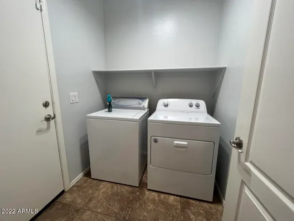 a backyard of a house