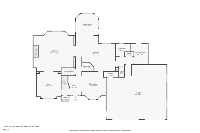 $848,000 | 1516 East Orchard Beach Lane, Rice Lake, WI 54868