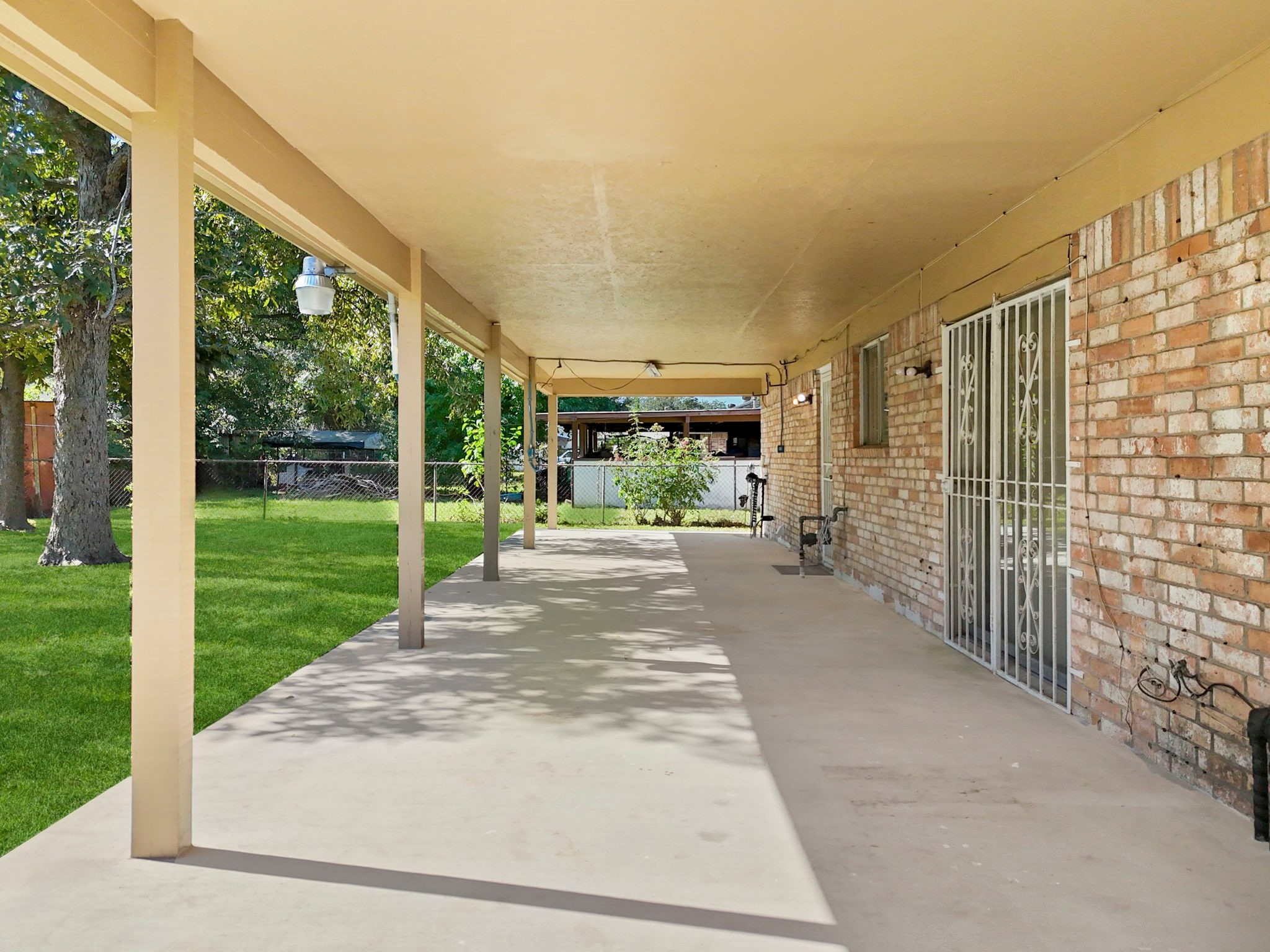 4114 Connorvale Road Houston, TX 77039 - Photo 35 of 41 a view of porch with a yard