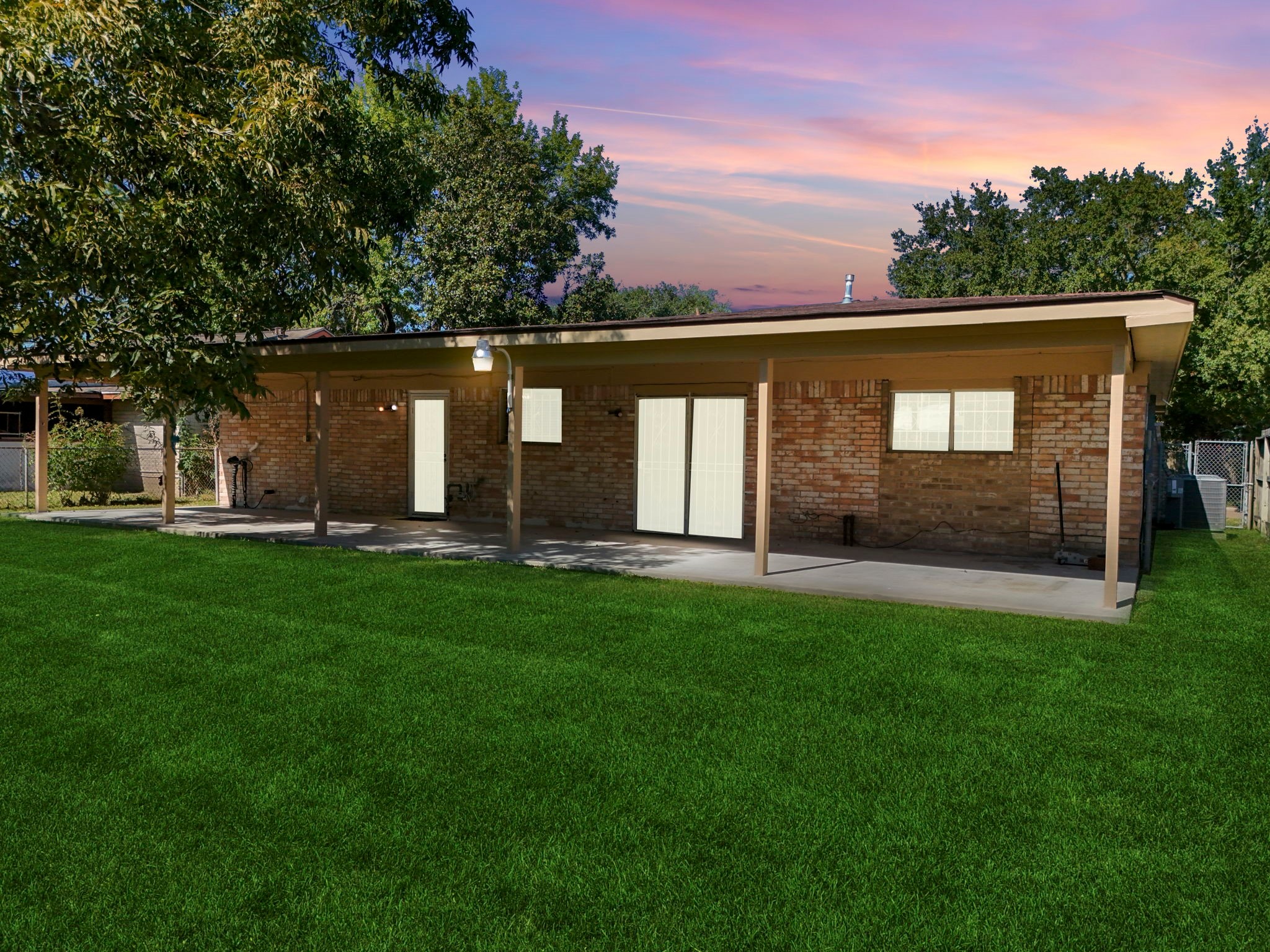 4114 Connorvale Road Houston, TX 77039 - Photo 40 of 41 a front view of house with yard and entertaining space