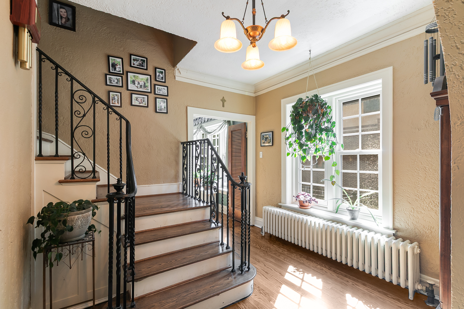 10337 South Hamilton Avenue Chicago, IL 60643 - Photo 5 of 27 a view of entryway with wooden floor and stairs