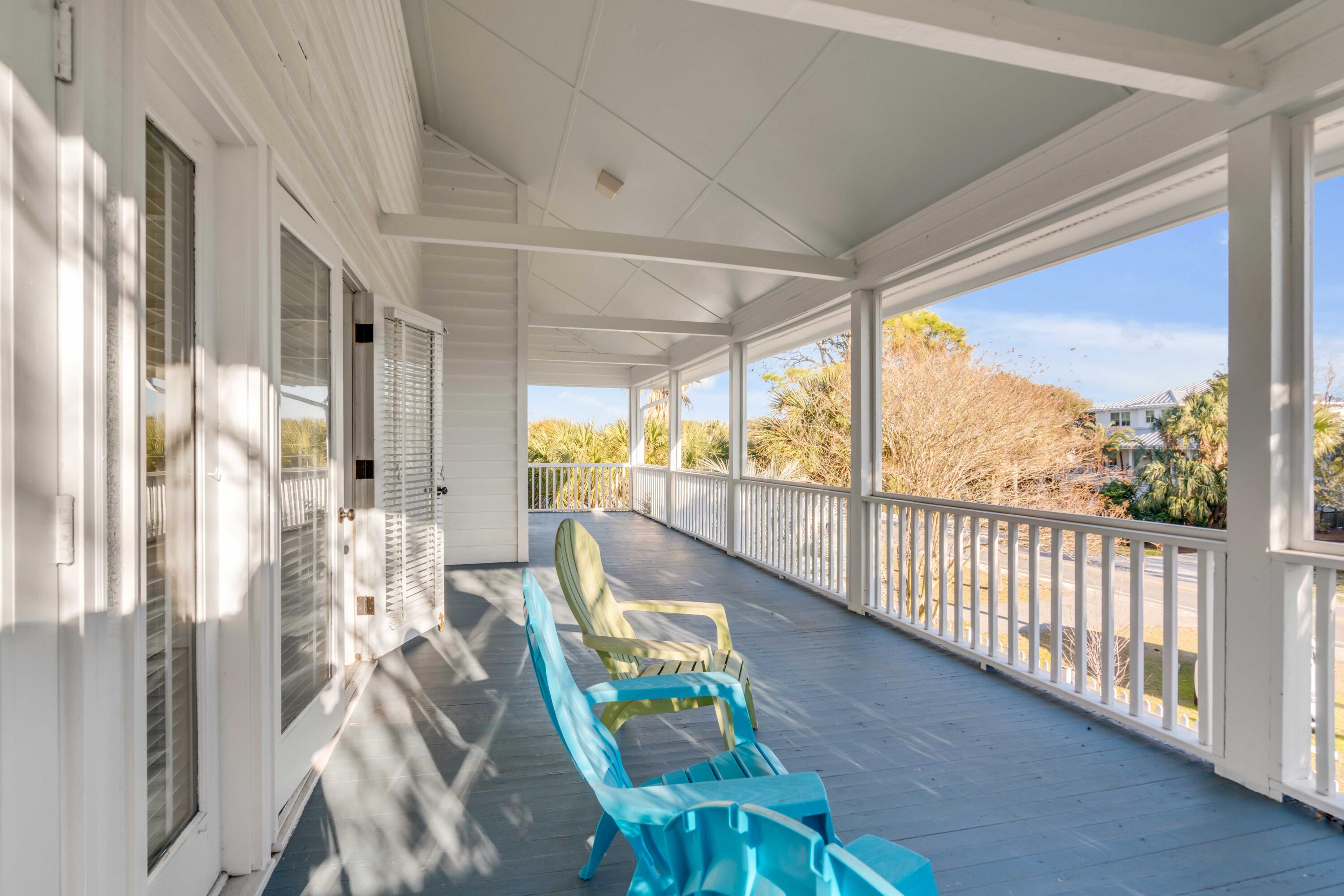 2201 Palm Boulevard Isle of Palms, SC 29451 - Photo 37 of 52 Upstairs Porch Area
