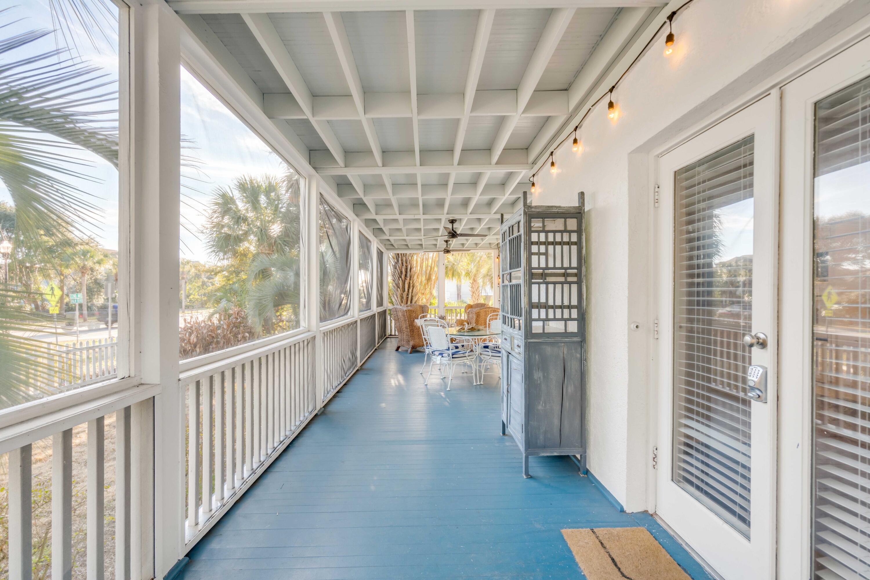 2201 Palm Boulevard Isle of Palms, SC 29451 - Photo 9 of 52 Screened in Front Porch