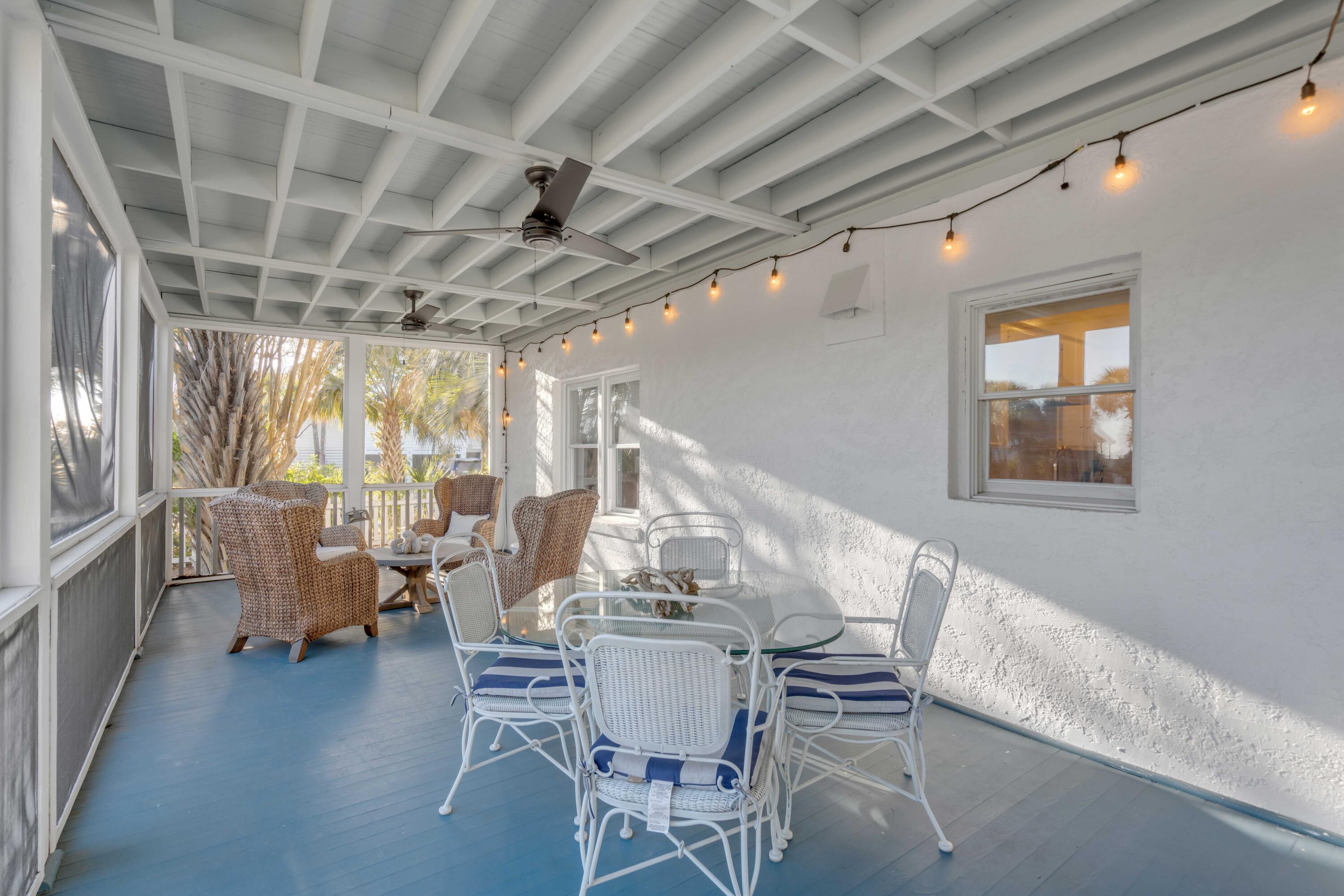 2201 Palm Boulevard Isle of Palms, SC 29451 - Photo 10 of 52 Front Porch Sitting Area