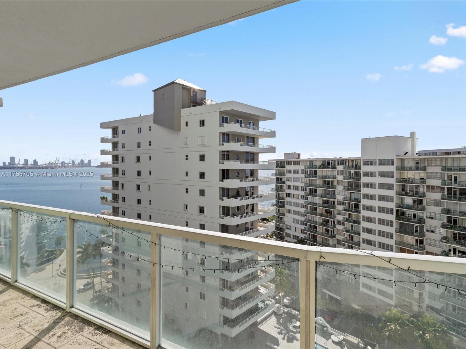 218 Southeast 14th Street, Unit 1203 Miami, FL 33131 - Photo 5 of 22 a view of balcony with city view