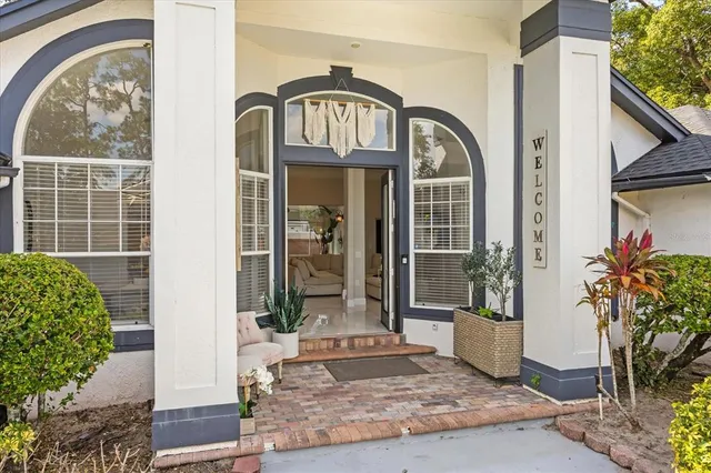 a front view of a house with a porch