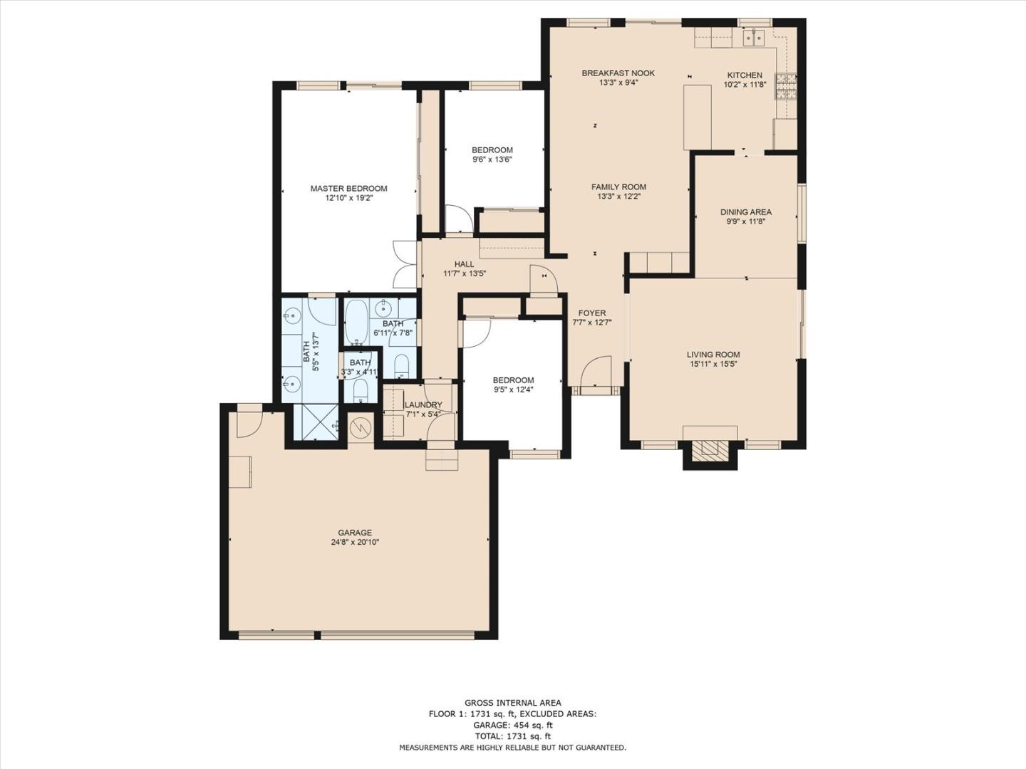 821 Pinehurst Place San Ramon, CA 94583 - Photo 26 of 26 a picture of floor plan