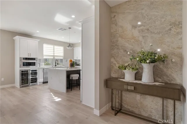 a view of kitchen with furniture and potted plant