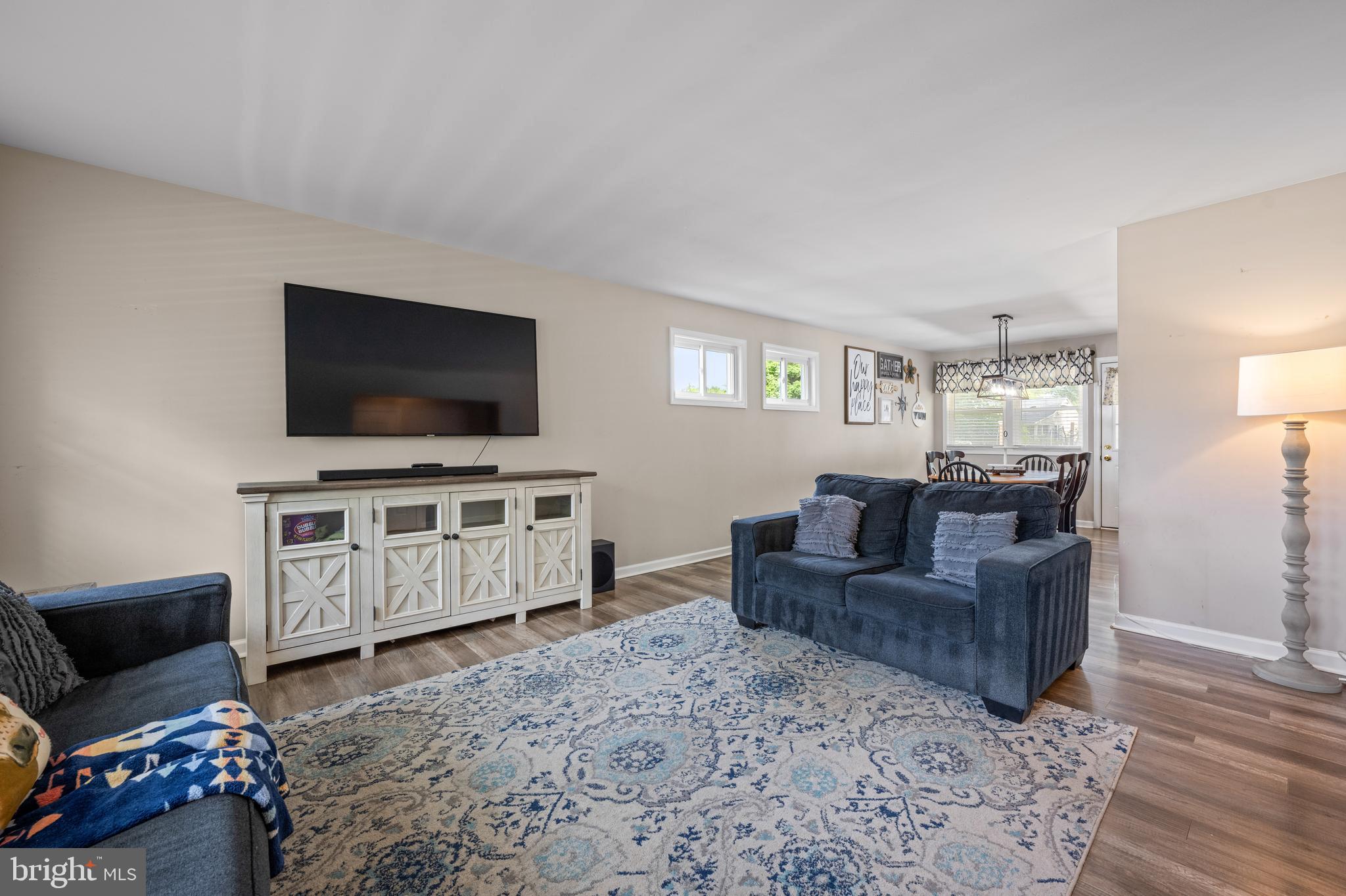 329 Sheffield Road Cherry Hill, NJ 08034 - Photo 13 of 30 a living room with furniture and a flat screen tv