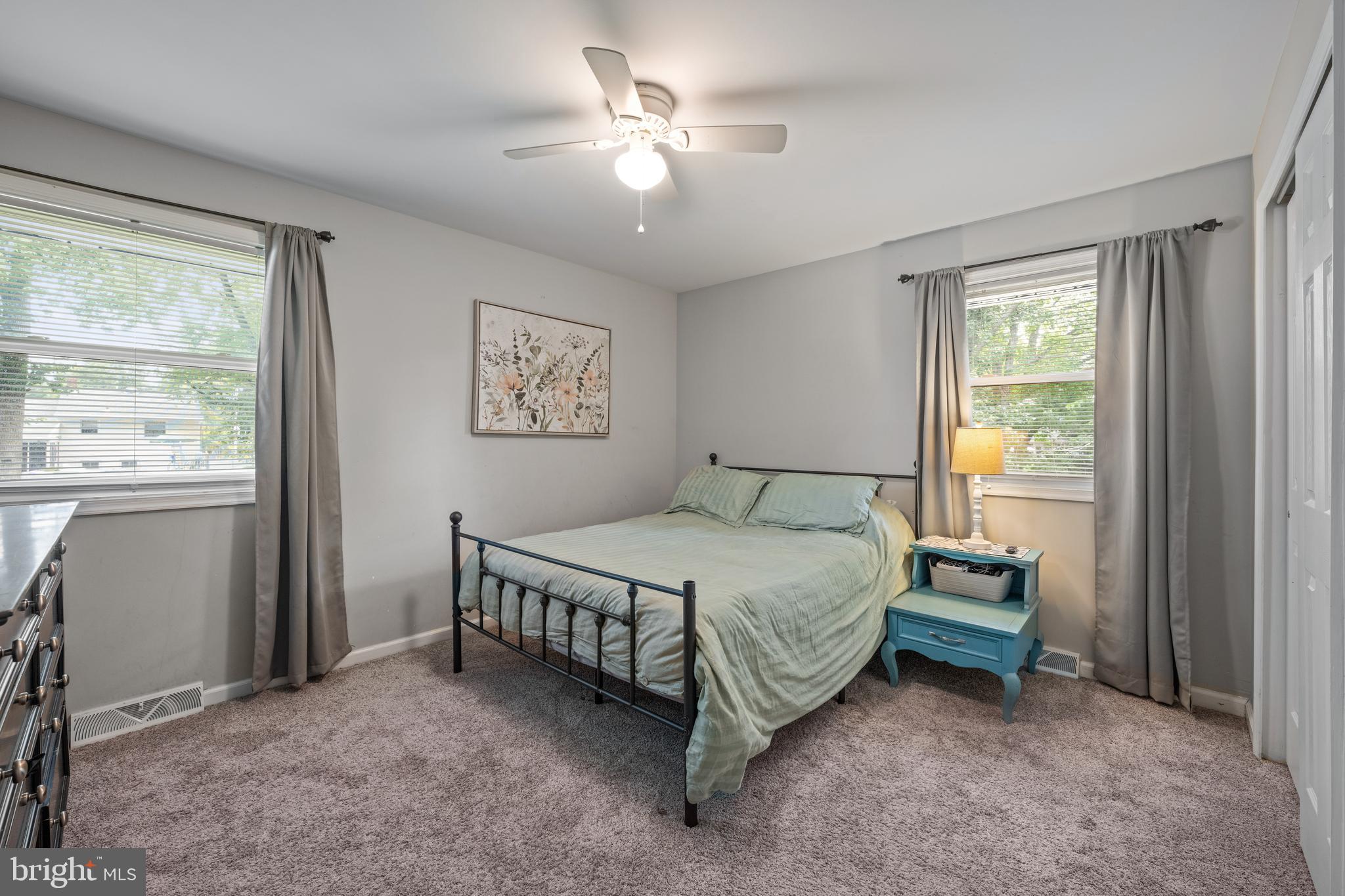 329 Sheffield Road Cherry Hill, NJ 08034 - Photo 14 of 30 a bedroom with a bed and a window