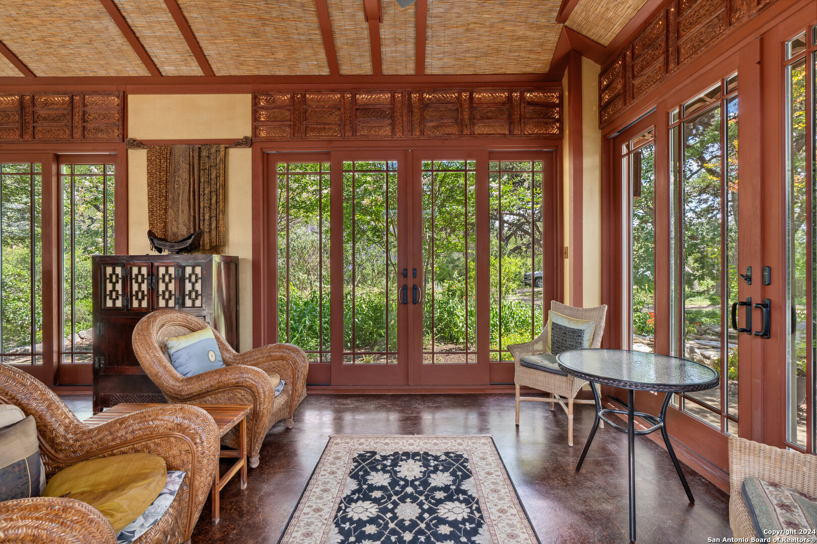801 Mickle Creek Road Medina, TX 78055 - Photo 41 of 55 a living room with furniture and a large window