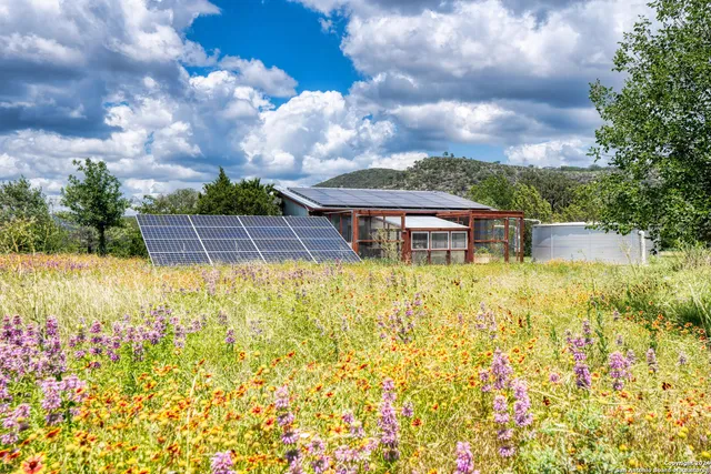 a view of an outdoor space and a yard