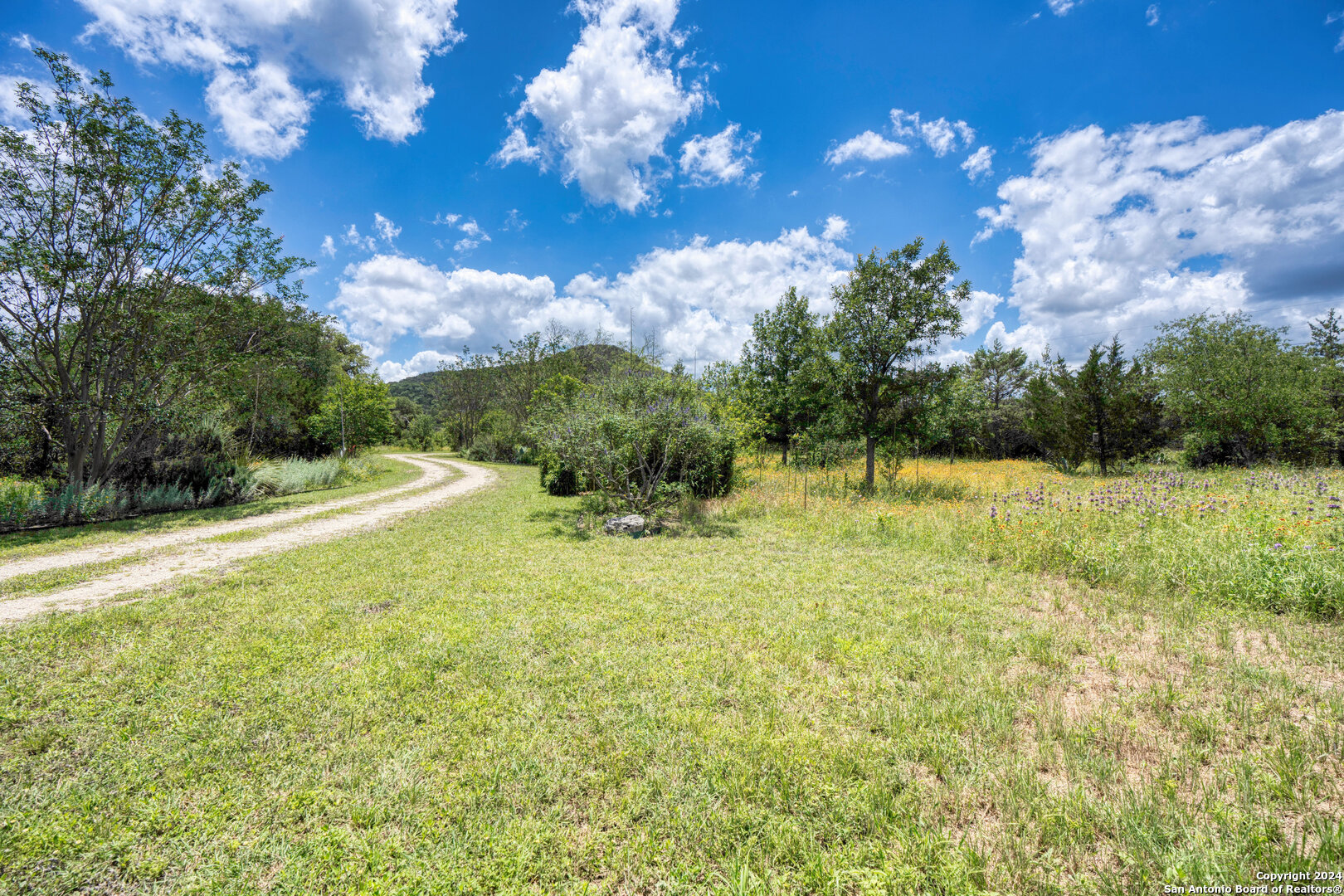 801 Mickle Creek Road Medina, TX 78055 - Photo 49 of 55 a view of an outdoor space and a yard
