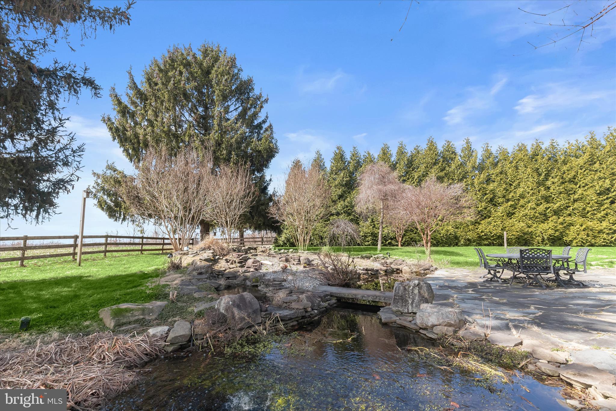 3919 West Chapel Road Aberdeen, MD 21001 - Photo 52 of 63 Waterfall Feature with Koi Pond