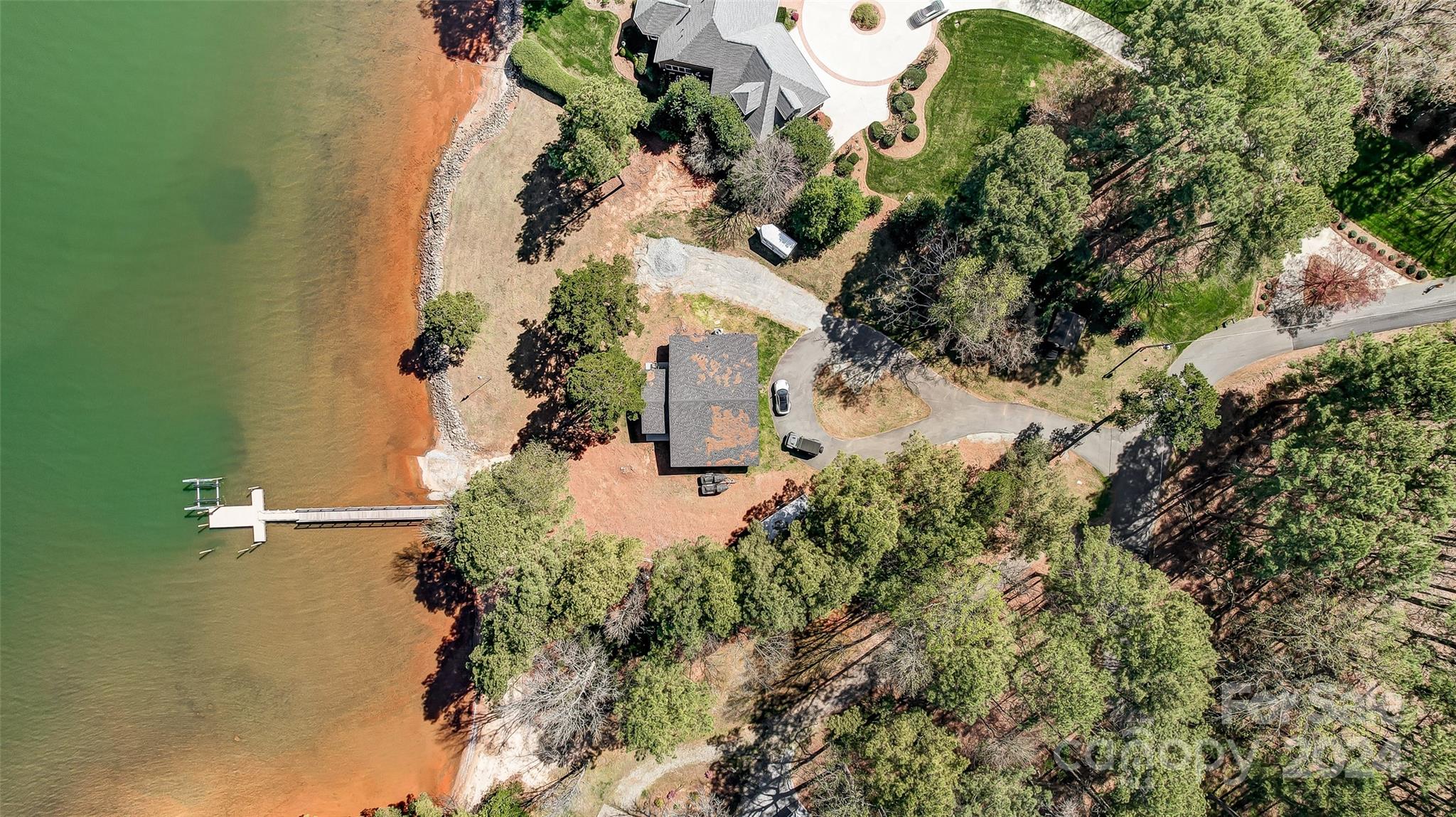 8303 Luckey Point Road Denver, NC 28037 - Photo 9 of 20 an aerial view of a house with a yard