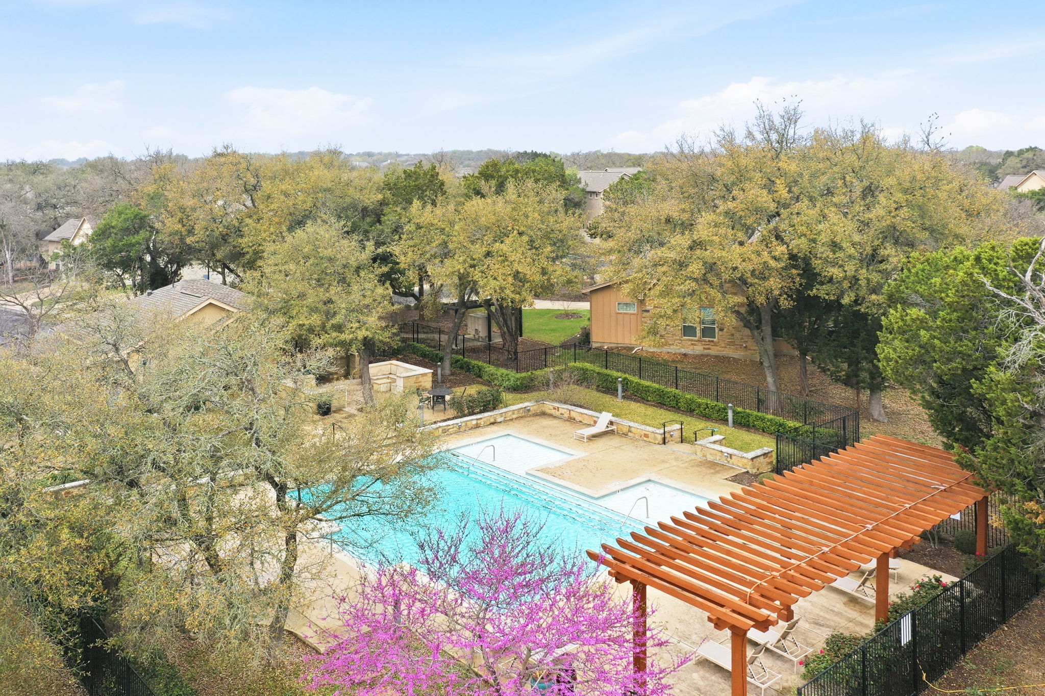 2608 Barbera Pass, Unit 90 Austin, TX 78748 - Photo 32 of 37 Bird's Eye Community Pool