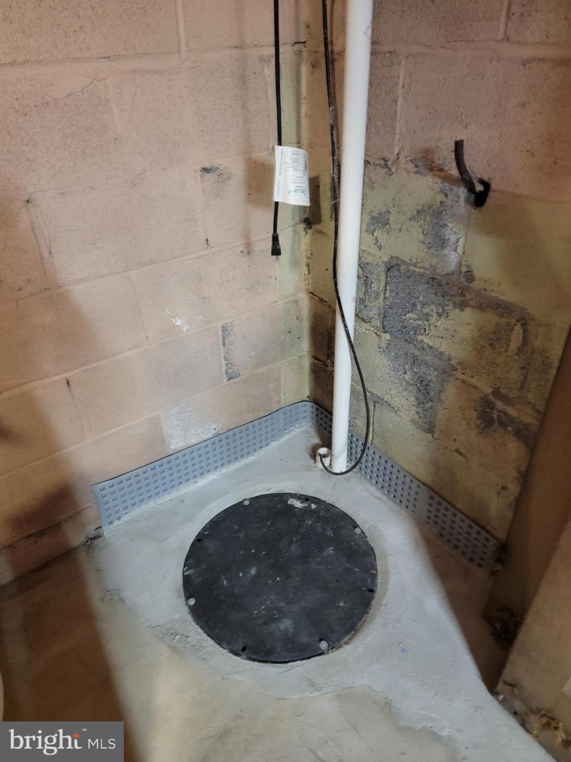 516 Columbia Avenue Temple, PA 19560 - Photo 9 of 10 Basement permitter drain system with sump pit