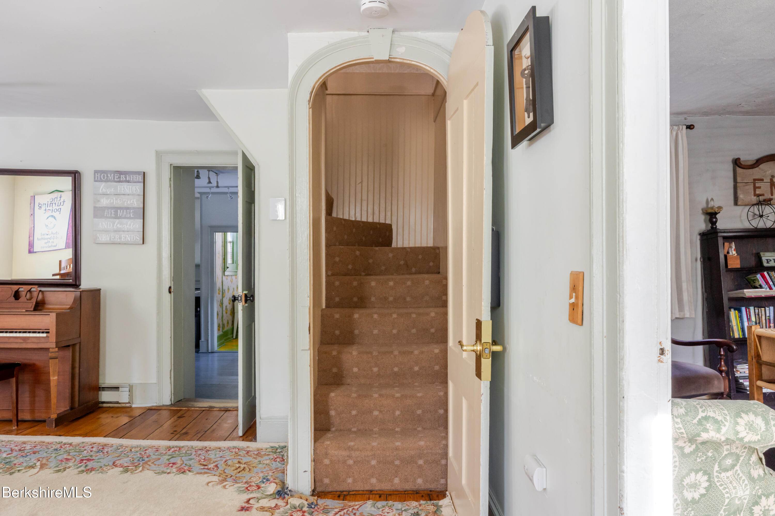 3 Lake Buel Road Great Barrington, MA 01230 - Photo 15 of 58 Stairway to upper level