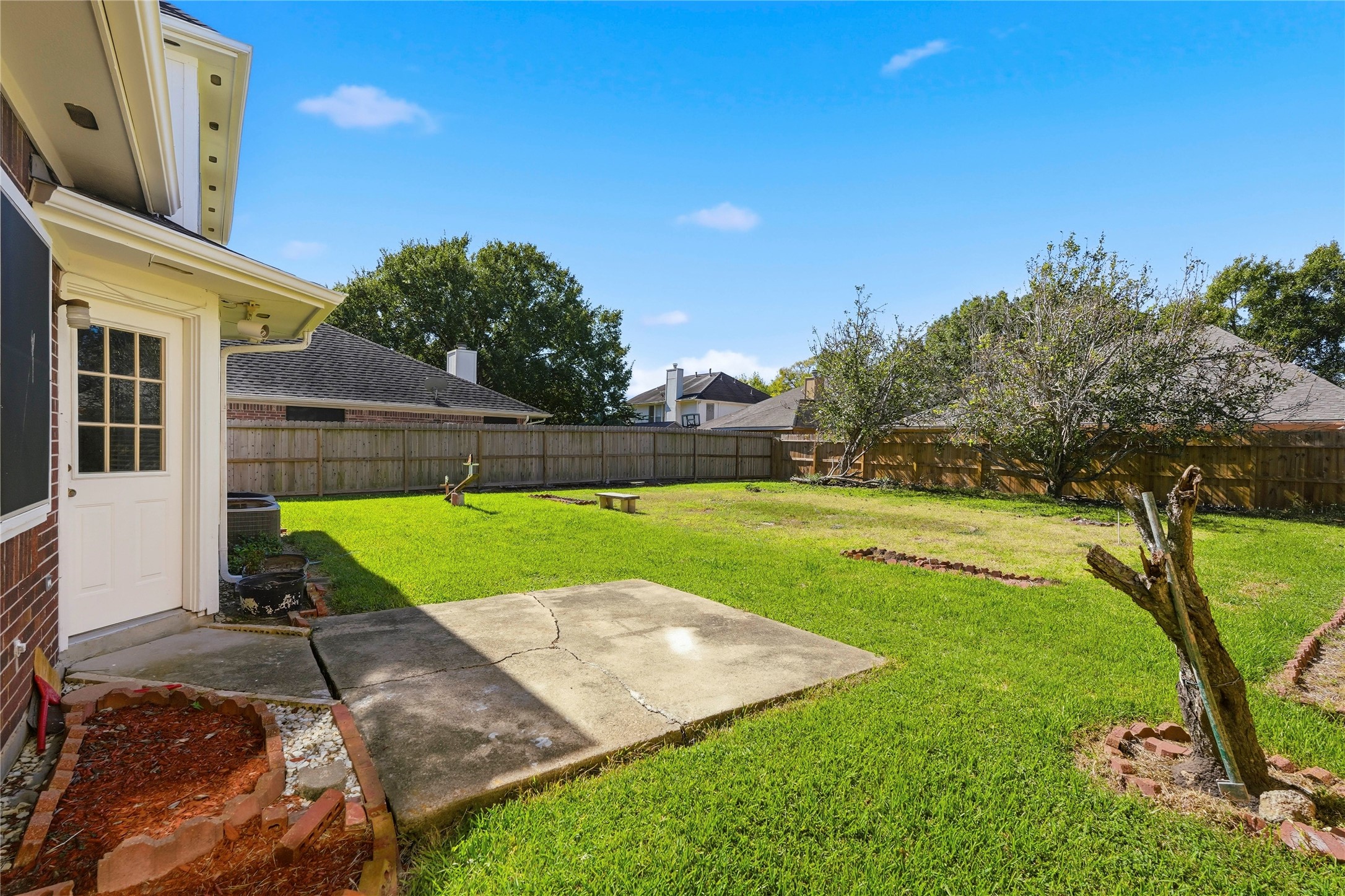 8706 Lone Maple Drive Houston, TX 77083 - Photo 27 of 27 a view of yard with swimming pool and green space