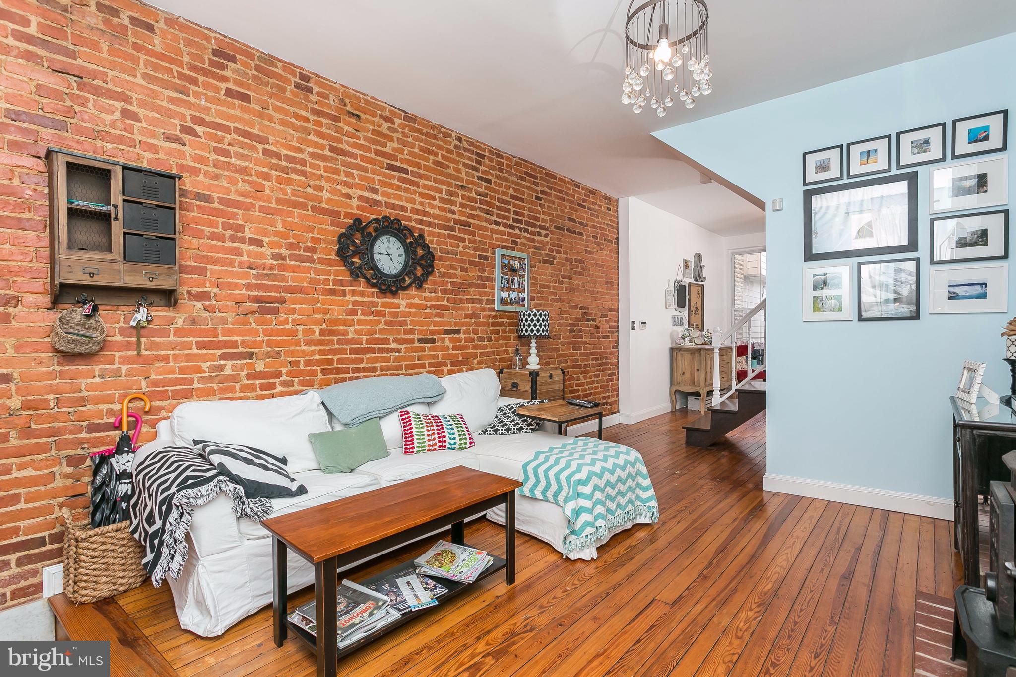 Hardwood floors throughout