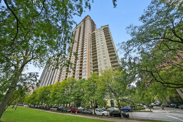 front view of a large building