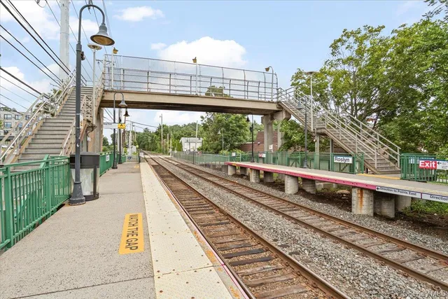 a view of a train station